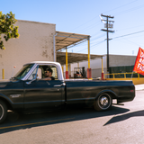 Destroy American Fascism Pole Flag