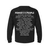 Power To The People Festival Circle Longsleeve Tee