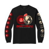 Peace, Love, Justice & Music Longsleeve Tee