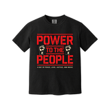 Power To The People Festival Raised Fist Tee