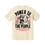 Power To The People Festival Ivory Tiger Tee