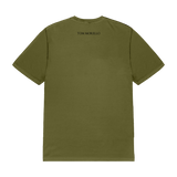 Destroy American Fascism Olive Green T-Shirt